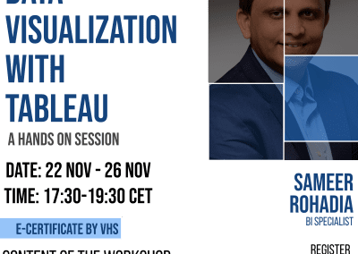 Data Visualization with Tableau (Online):